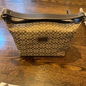 Chestnut mini coach bag